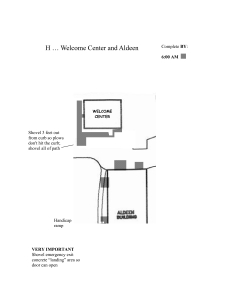 H … Welcome Center and Aldeen1
